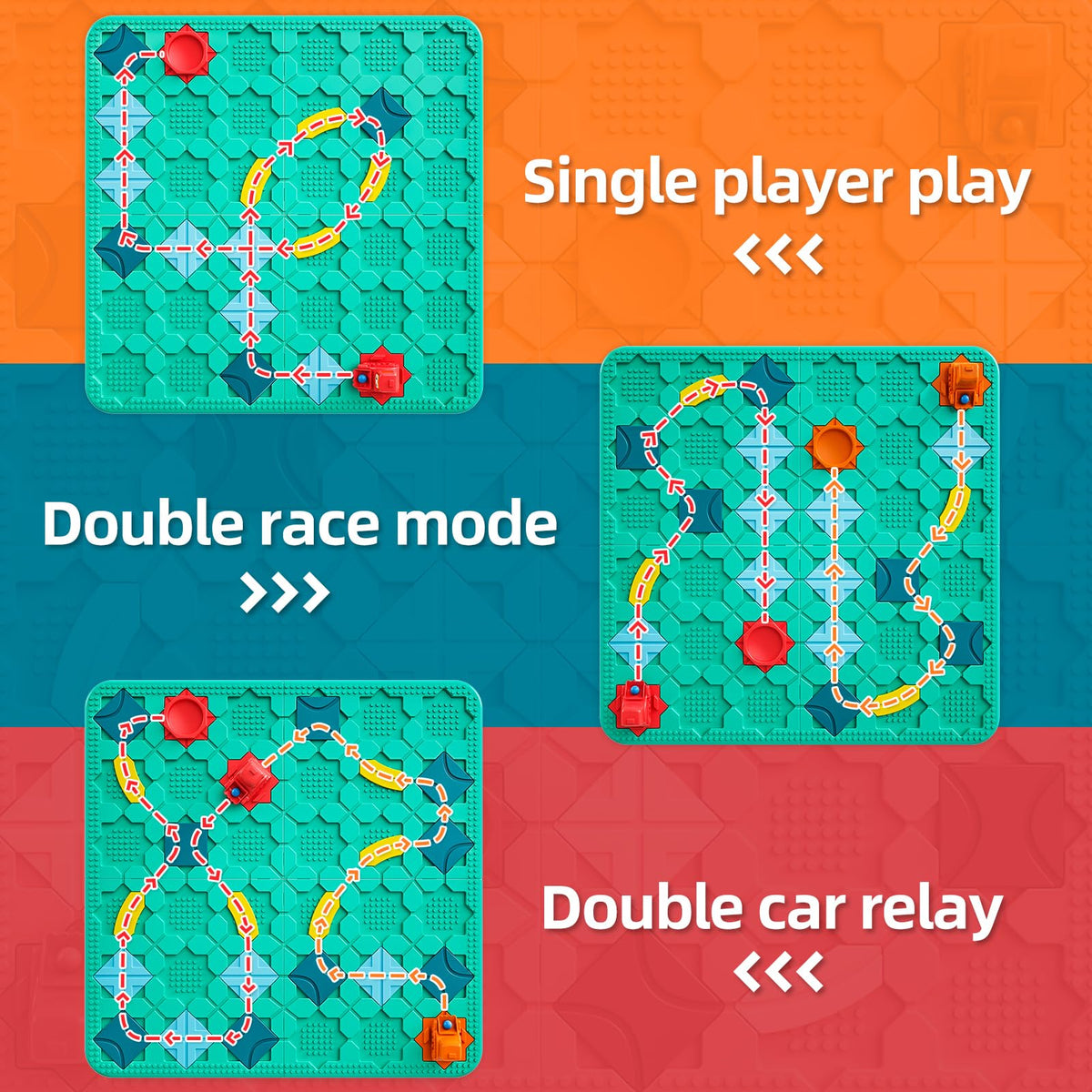 Logical Road Builder STEM Puzzle Learning Set for Kids
