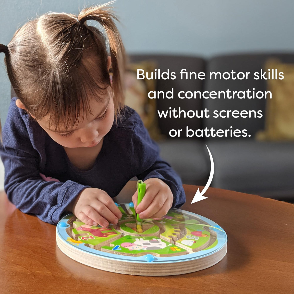 Magnetic Maze Puzzle Busy Board for Toddlers