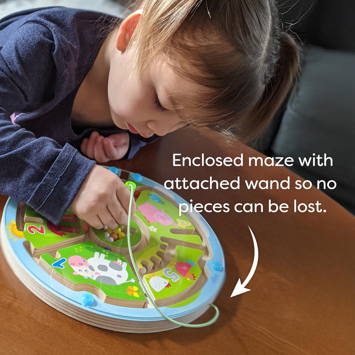 Magnetic Maze Puzzle Busy Board for Toddlers