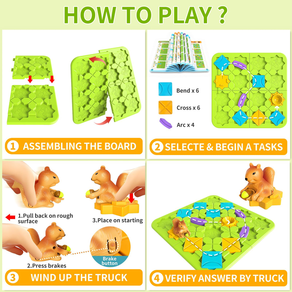 STEM Educational Learning Board Game for Kids