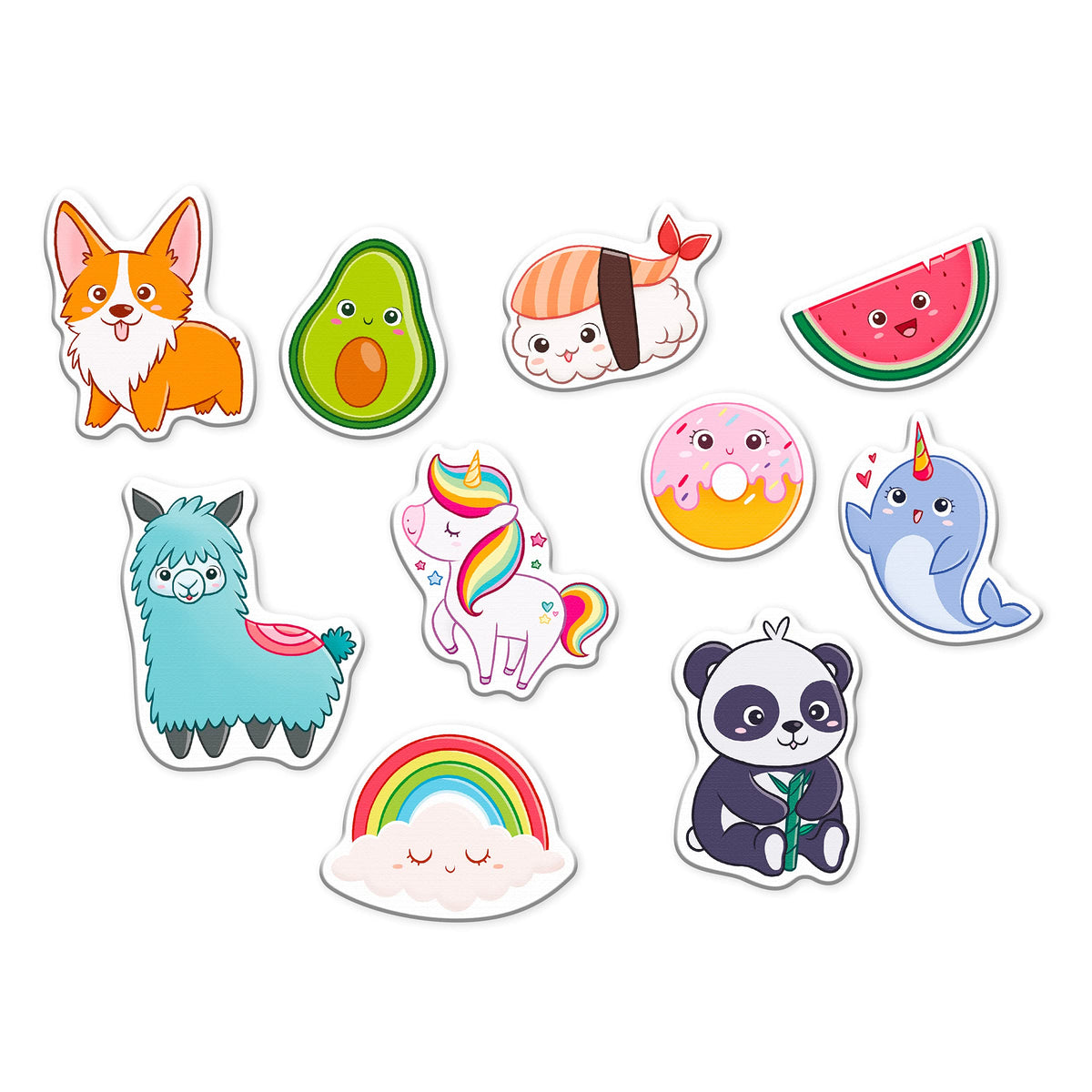 ABC 123 Multicolor Magnetic Learning Set