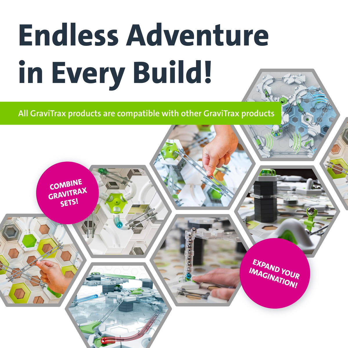 XXL Marble Run STEM Building Set for Kids