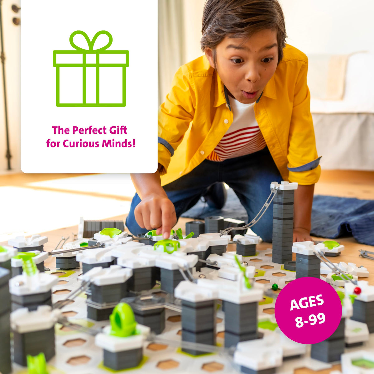 XXL Marble Run STEM Building Set for Kids