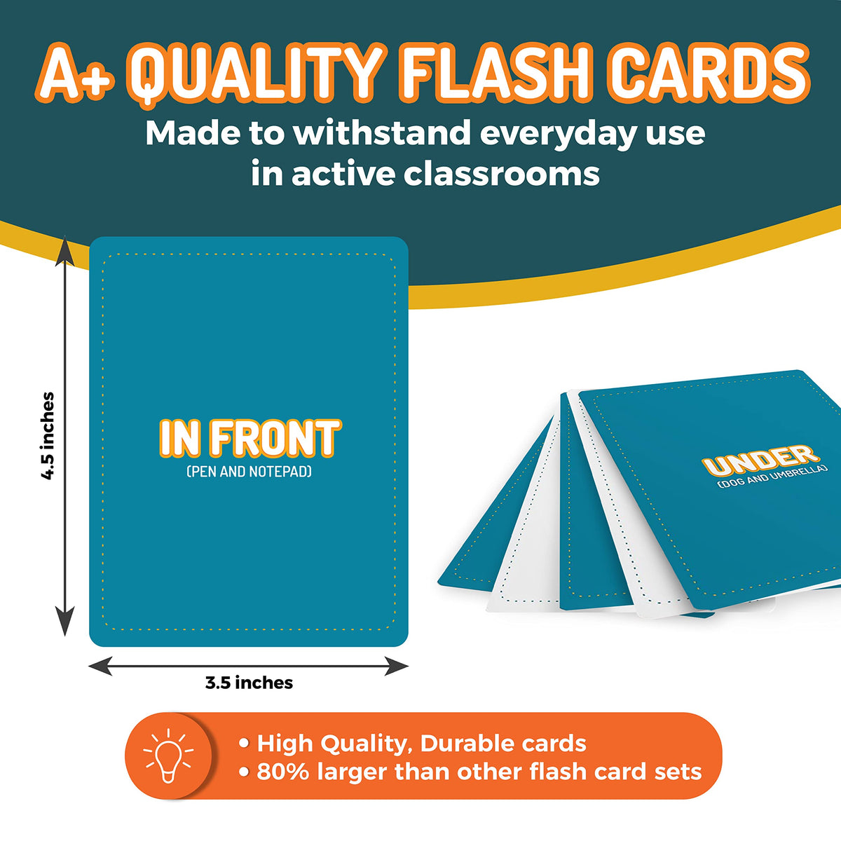 Prepositions Emotions and Verbs Flash Cards 149 Pieces