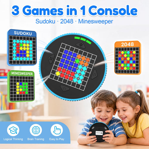 3 in 1 Electronic Sudoku Handheld Puzzle Game