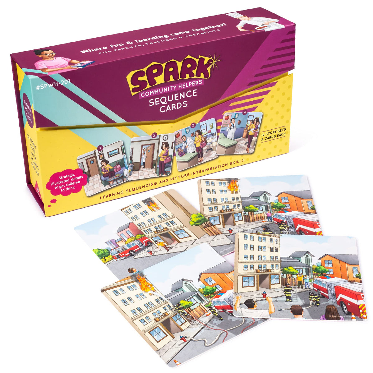 Storytelling Sequencing Cards for Language Learning Skills