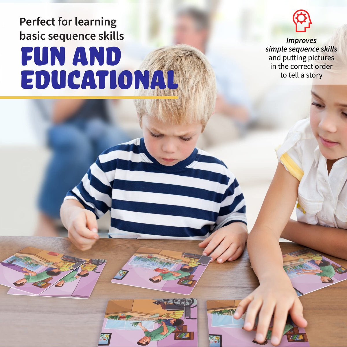 Sequence Picture Cards for Language and Social Skills