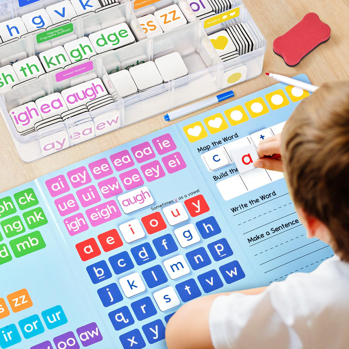 Letter Tiles Word Building Learning Set Version 2