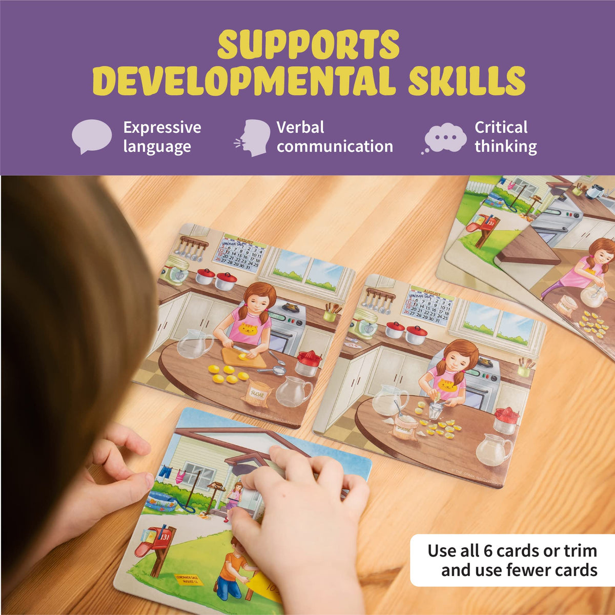 Storytelling Sequencing Cards for Language Learning Skills