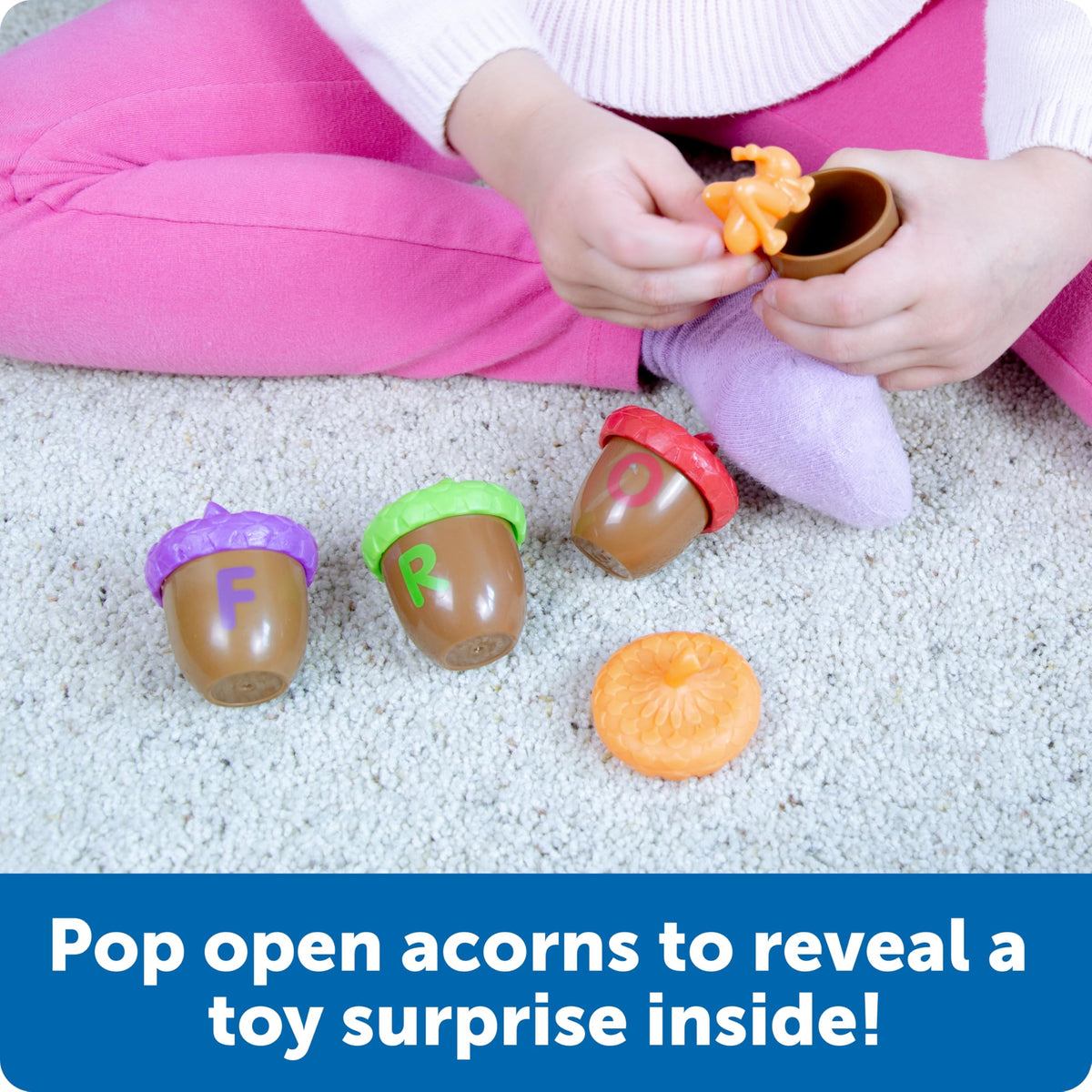 Alphabet Acorns Visual and Tactile Learning Set 78 Pieces