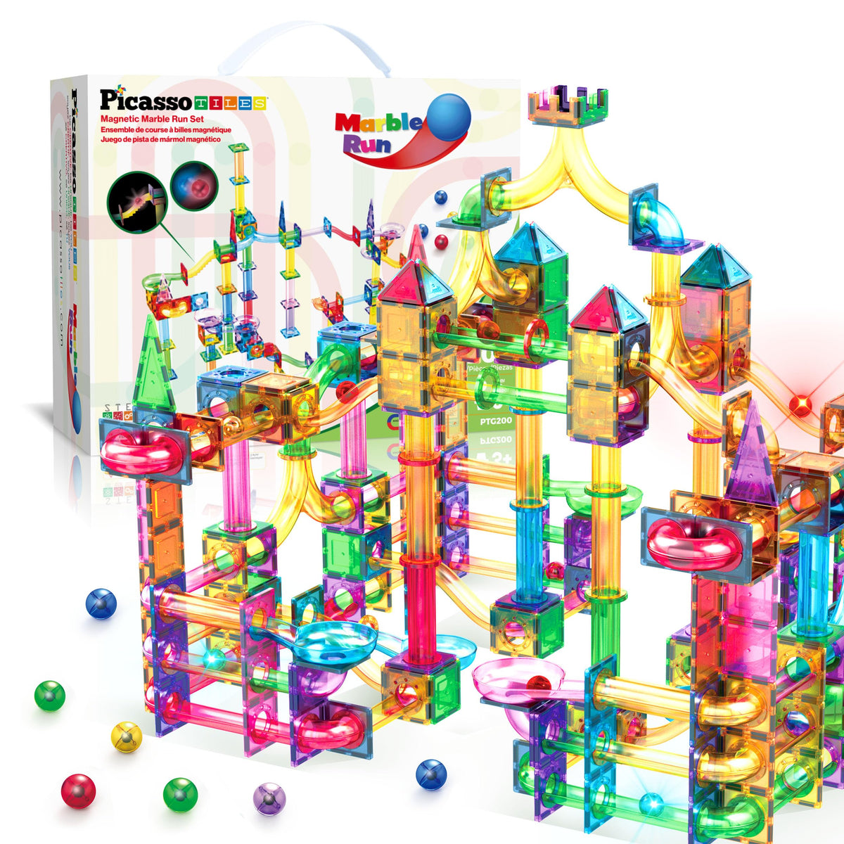 Magnetic Building Tiles Learning Set