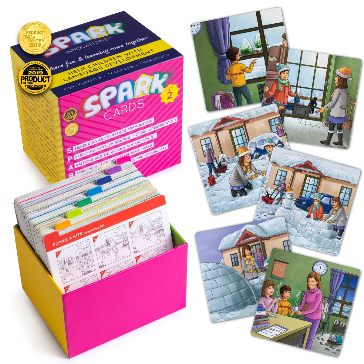 Storytelling Sequence Cards for Language Learning Skills