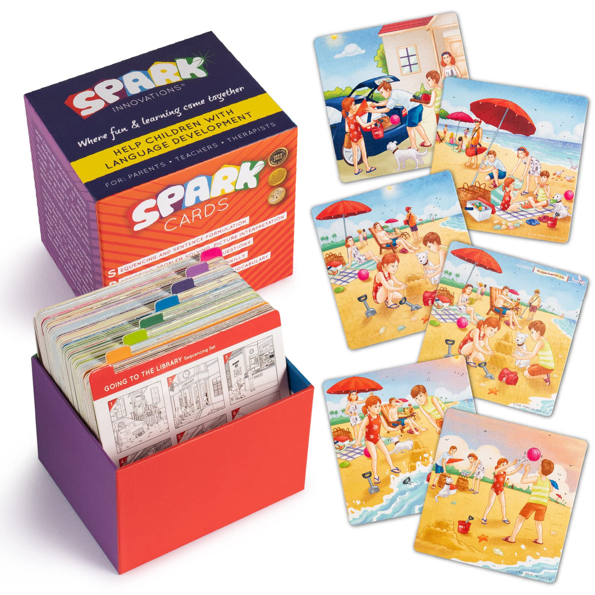 Storytelling Sequencing Cards for Language Learning Skills